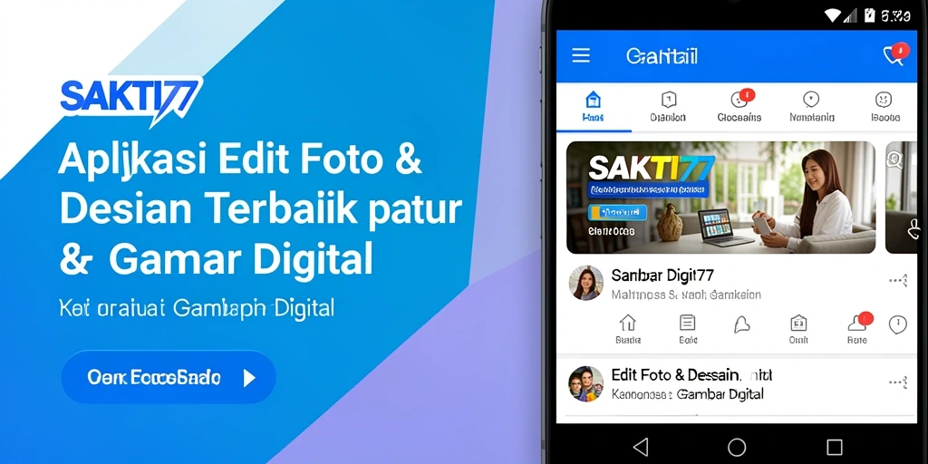 Tampilan antarmuka SAKTI77 yang user-friendly untuk editing gambar.