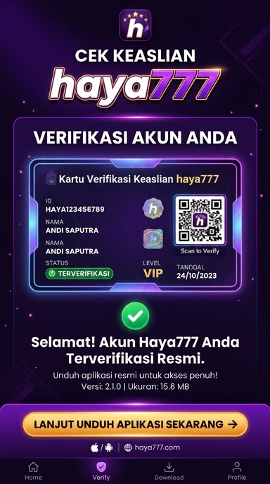 Halaman Resmi Haya777 untuk Pengguna Android Indonesia